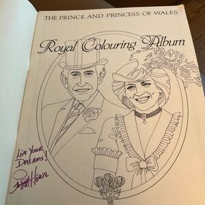 The Princess and Prince of Wales, A Royal Colouring Book